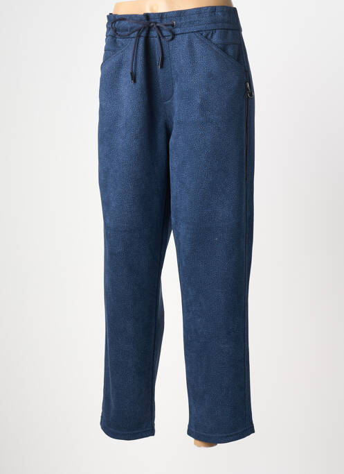 Pantalon droit stretch taille normale bleu STREET ONE femme
