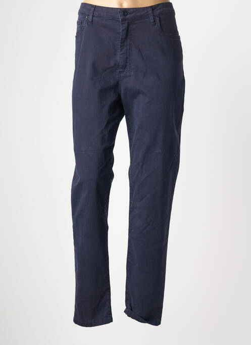 Jeans coupe slim stretch taille normale bleu LCDN femme