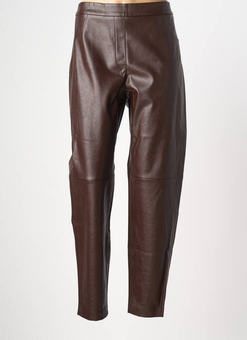 Pantalon droit taille élastique taille normale marron GERRY WEBER femme