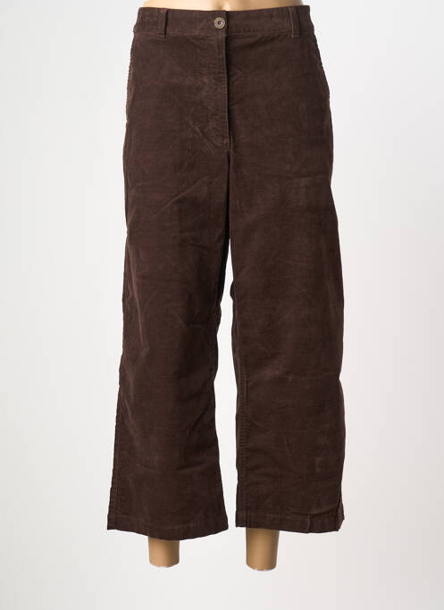Pantalon 7/8 taille haute taille haute marron WHITE STUFF femme