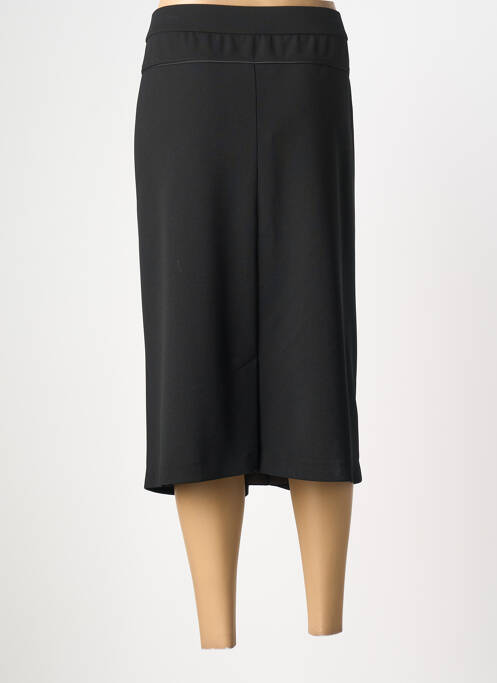 Jupe mi-longue coupe droite noir SOMMERMANN femme