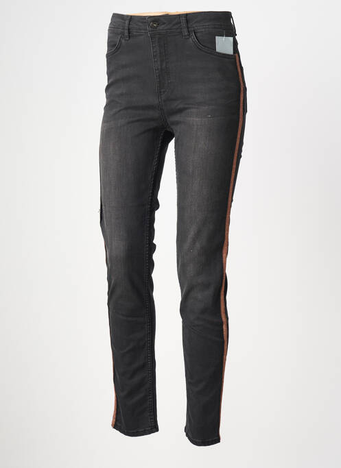 Jeans coupe slim noir CONCEPT K femme