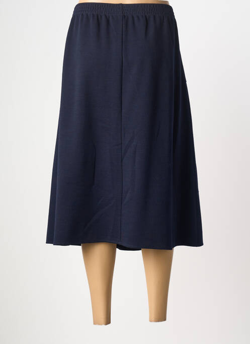 Jupe mi-longue bleu GRIFFON femme