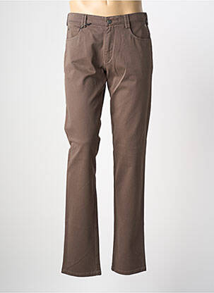 Jeans coupe slim bio taille normale marron MEYER homme