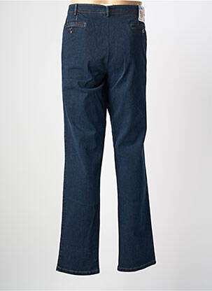 Pantalon chino stretch taille normale bleu MEYER homme