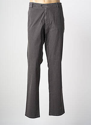 Pantalon chino tissage chiné taille normale gris MEYER homme