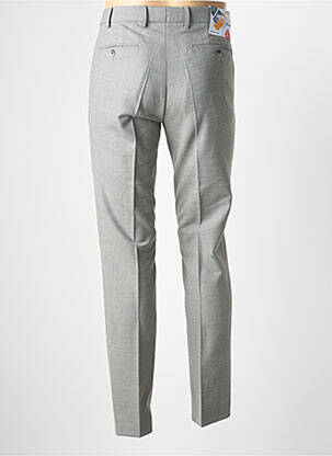 Pantalon slim tissage chiné taille haute gris MEYER homme