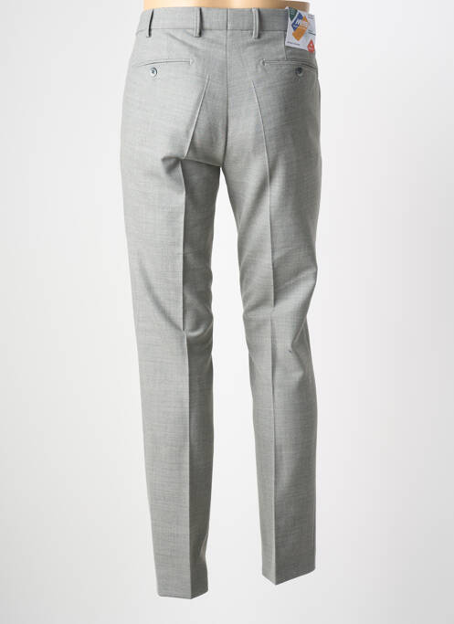 Pantalon slim tissage chiné taille haute gris MEYER homme