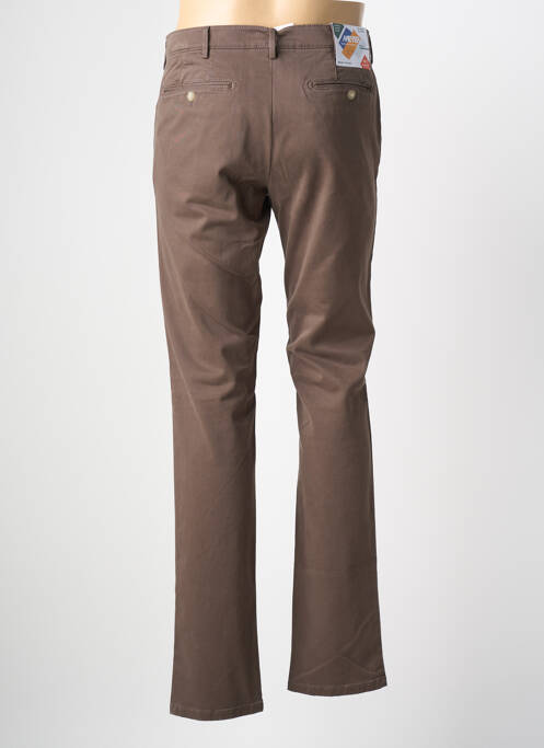 Jeans coupe slim marron MEYER homme