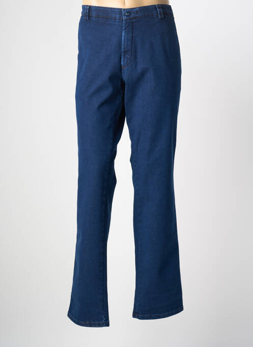 Pantalon chino bleu MEYER homme