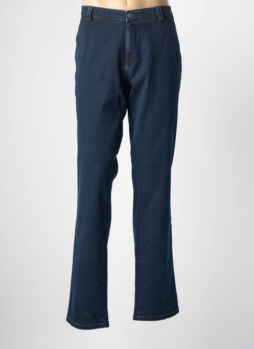 Pantalon chino bleu MEYER homme