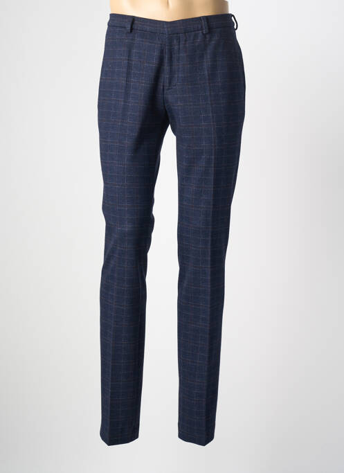 Pantalon slim bleu LUIGI MORINI homme