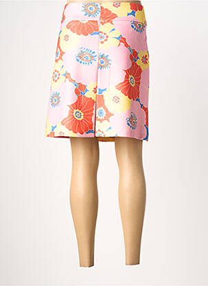 Jupe courte poches rose HIPPOCAMPE femme