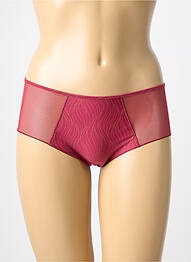 Shorty stretch rouge ANTIGEL femme
