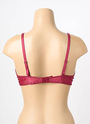 Soutien-gorge sans armature haut soutien-gorge emboitant rouge ANTIGEL femme
