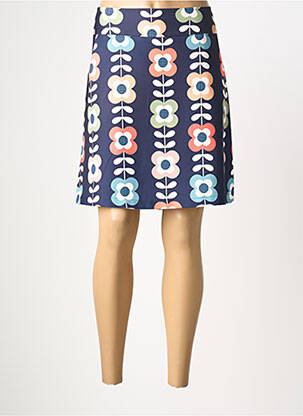 Jupe courte bleu HIPPOCAMPE femme