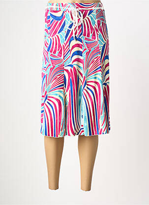 Jupe mi-longue rose NIKI PARIS femme