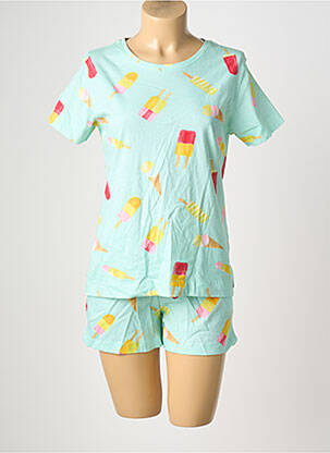 Pyjama vert REBELLE femme