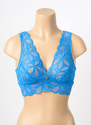 Soutien-gorge bleu ANTIGEL femme