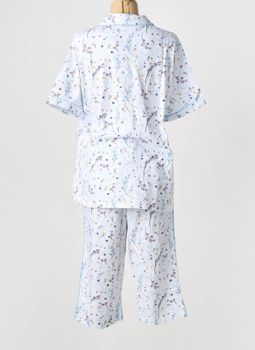 Pyjama tissage jersey bleu PASTUNETTE femme