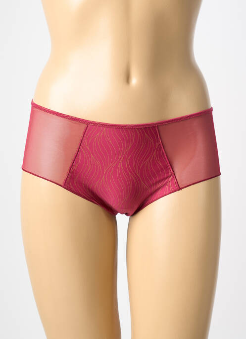 Shorty stretch rouge ANTIGEL femme