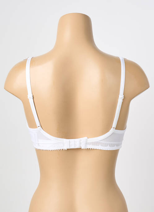 Soutien-gorge légère et transparente haut soutien-gorge emboitant blanc CHANTELLE femme