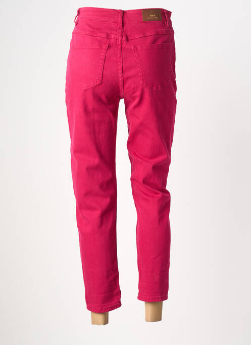 Jeans coupe slim rose ONADO femme