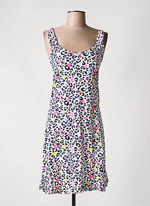 Chemise de nuit sans manche blanc REBELLE BY PASTUNETTE femme