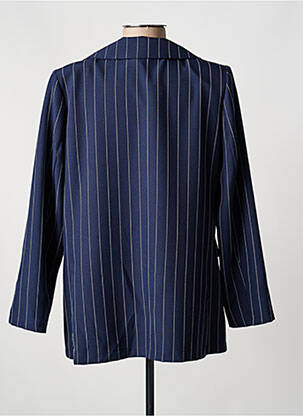 Blazer coupe cintrée bleu HALOGENE femme