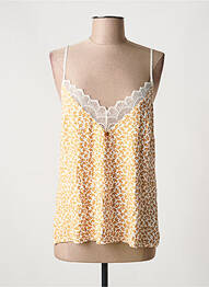 Top/caraco stretch jaune ANTIGEL femme