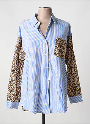 Chemisier bleu MUSY MUSE femme