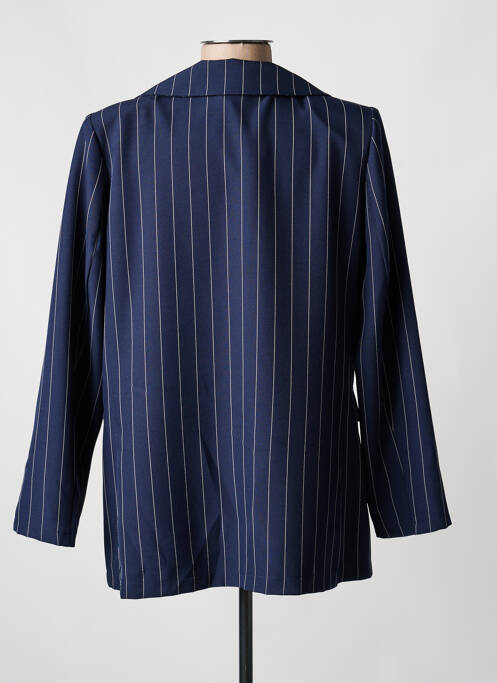Blazer coupe cintrée bleu HALOGENE femme