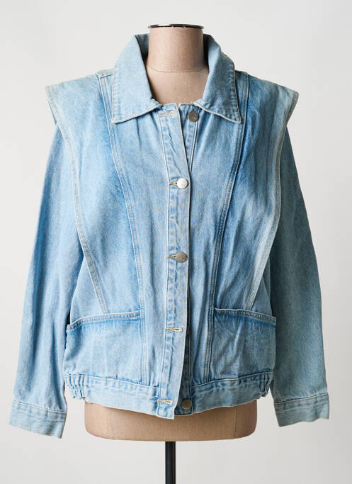 Veste casual coupe droite bleu REDIAL femme