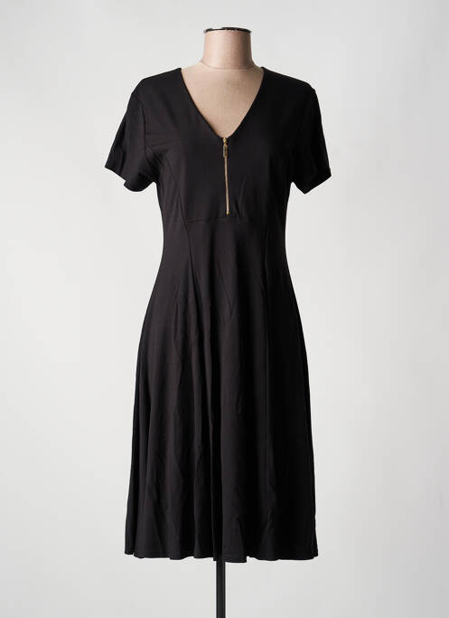 Robe mi-longue noir JOY'S PARIS femme