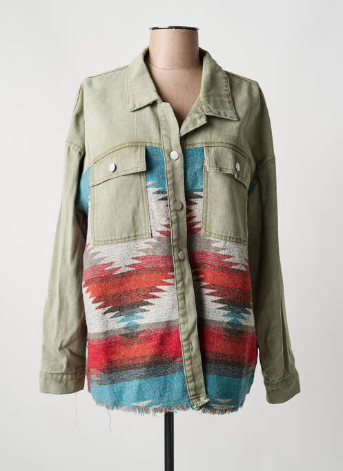 Veste casual vert MYSTERY JANE femme