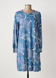 Chemise de nuit imprimé fleurs bleu PASTUNETTE femme