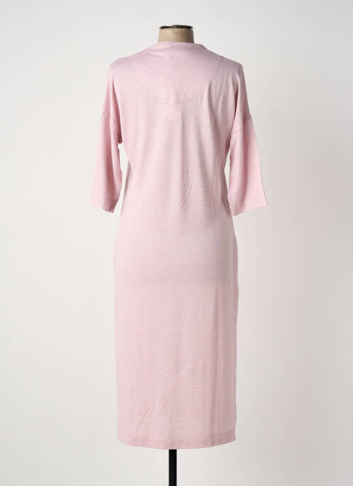 Chemise de nuit col v rose PASTUNETTE femme