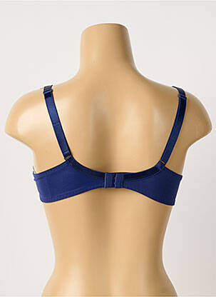 Soutien-gorge effet matière satinée haut soutien-gorge emboitant bleu CHANTELLE femme
