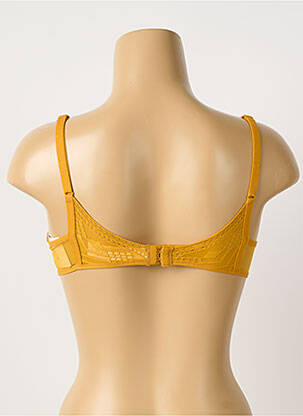 Soutien-gorge légère et transparente haut soutien-gorge emboitant jaune PASSIONATA femme