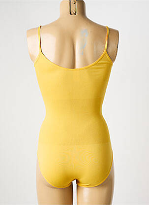 Body lingerie stretch jaune TYZI femme