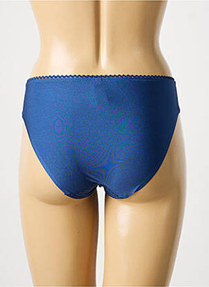 Culotte tissage satiné bleu CHANTELLE femme