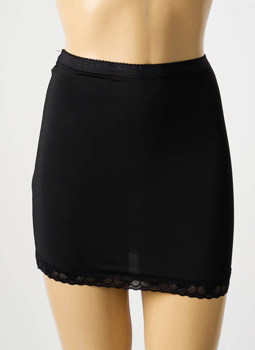 Jupon /Fond de robe noir HANA femme