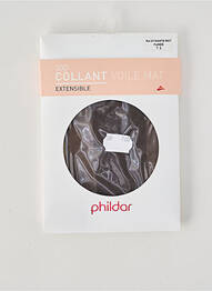 Collants stretch gris PHILDAR femme