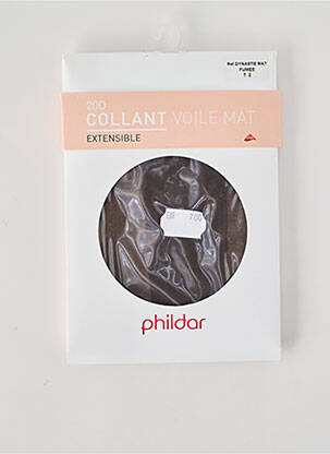 Collants stretch gris PHILDAR femme
