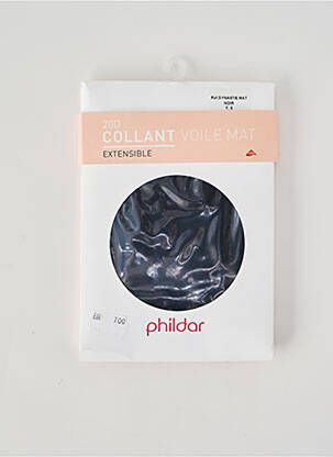Collants stretch noir PHILDAR femme