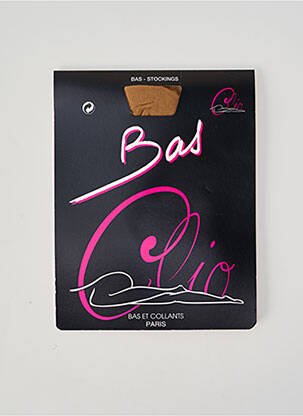 Bas marron CLIO femme