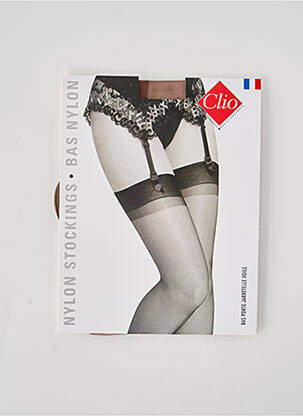 Bas marron CLIO femme