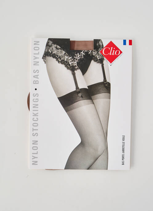 Bas marron CLIO femme