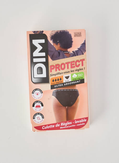 Culotte menstruelle noir DIM femme