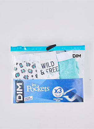 Culotte bleu DIM fille